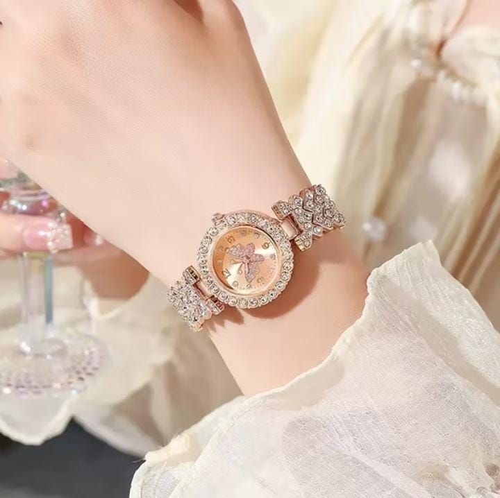 JAM TANGAN WANITA RANTAI PERMATA