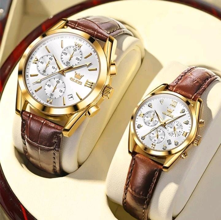 OLEVS JAM TANGAN COUPLE PASANGAN Anti Air