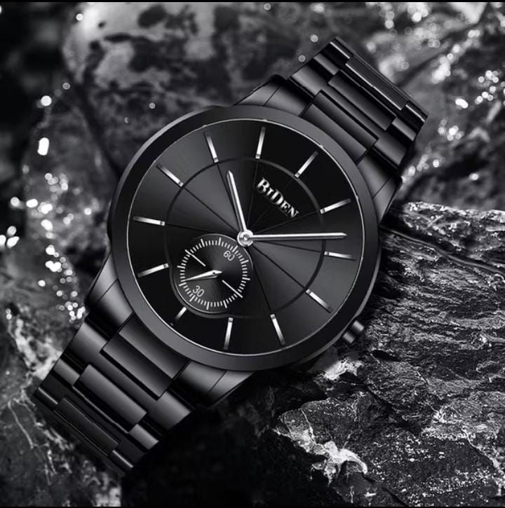 JAM TANGAN PRIA BIDEN ANTI AIR Tali Stainless