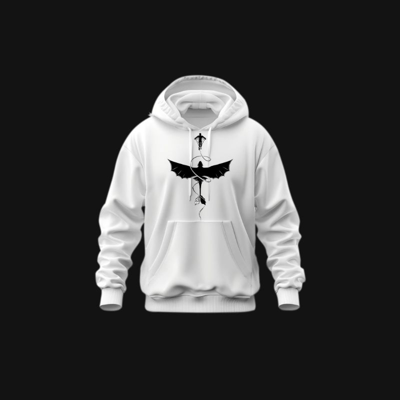 Jaket Bergambar hitam