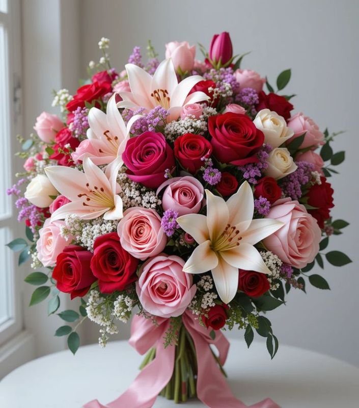 Rose Bloom Bouquet