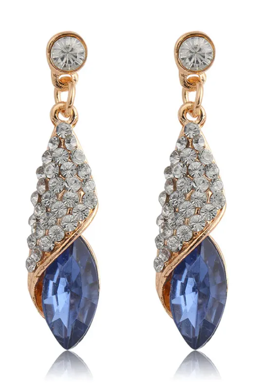 Crystal Drop Earrings