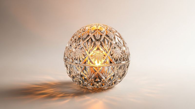 Crystal Dome Mini Lamp
