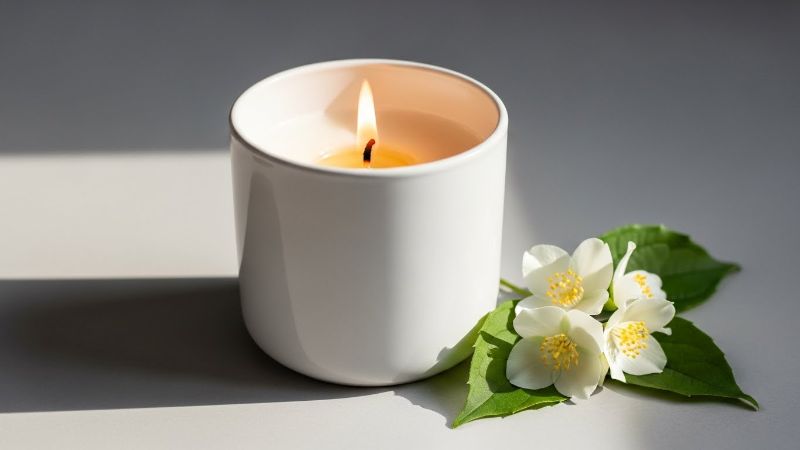 Lavender Scent Candle