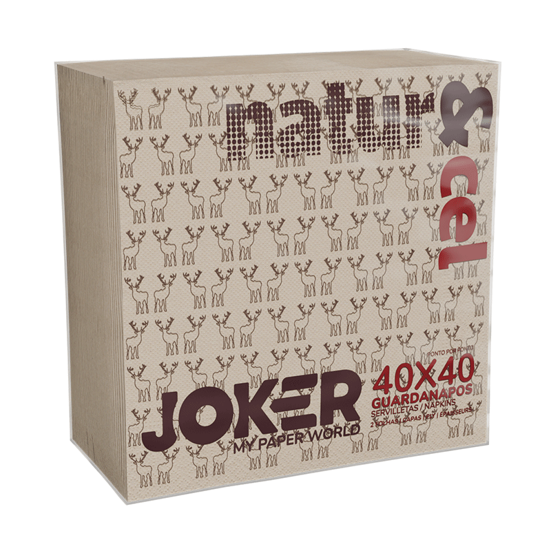 JOKER SERVILLETAS   40X40