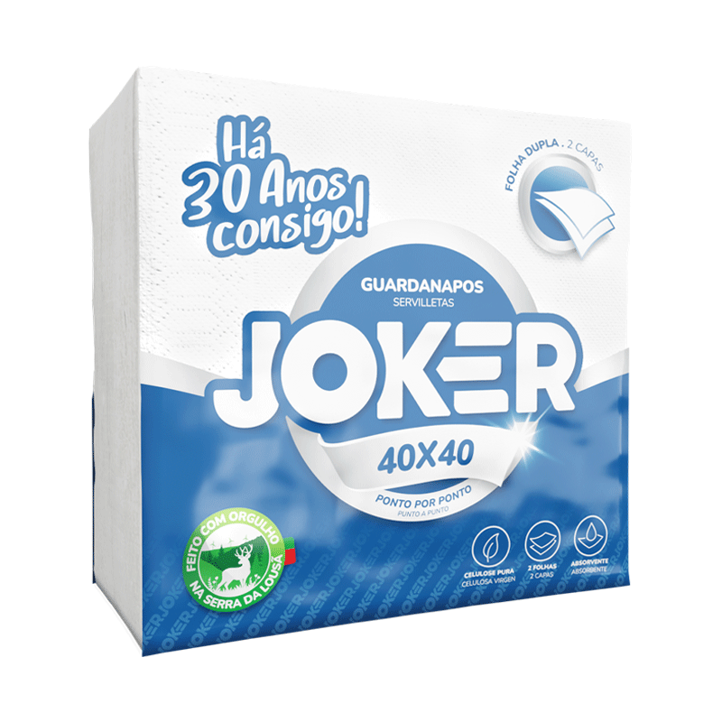 JOKER SERVILLETAS 40X40 1 Unidad