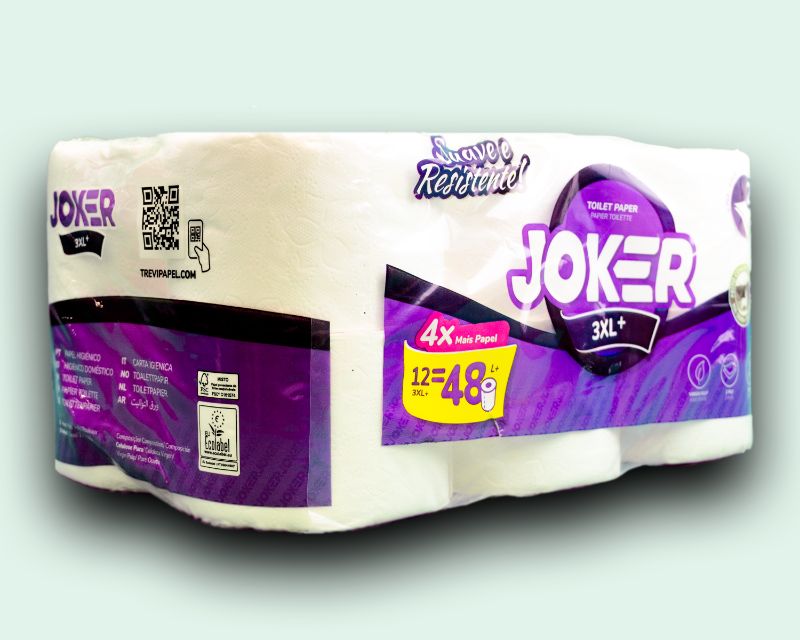 JOKER 12 ROLLOS PAPEL HIGIENICO 3XL