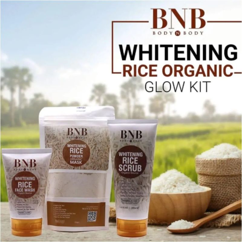 Set of 3 BNB Brightening Rice Extract Kit