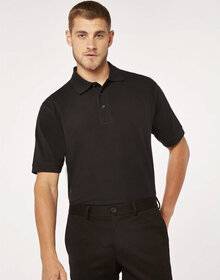 Classic Fit Polo with Logo and Text KK460