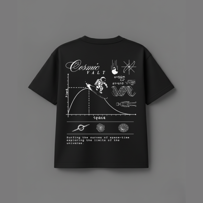 Camiseta Surfing Spacetime