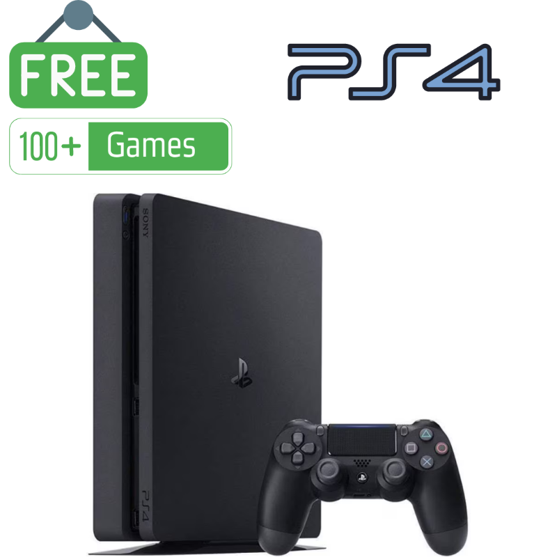 Sony PlayStation 4 Slim with 100+ games