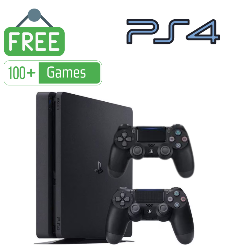 Sony PlayStation 4 Slim with 100+ games