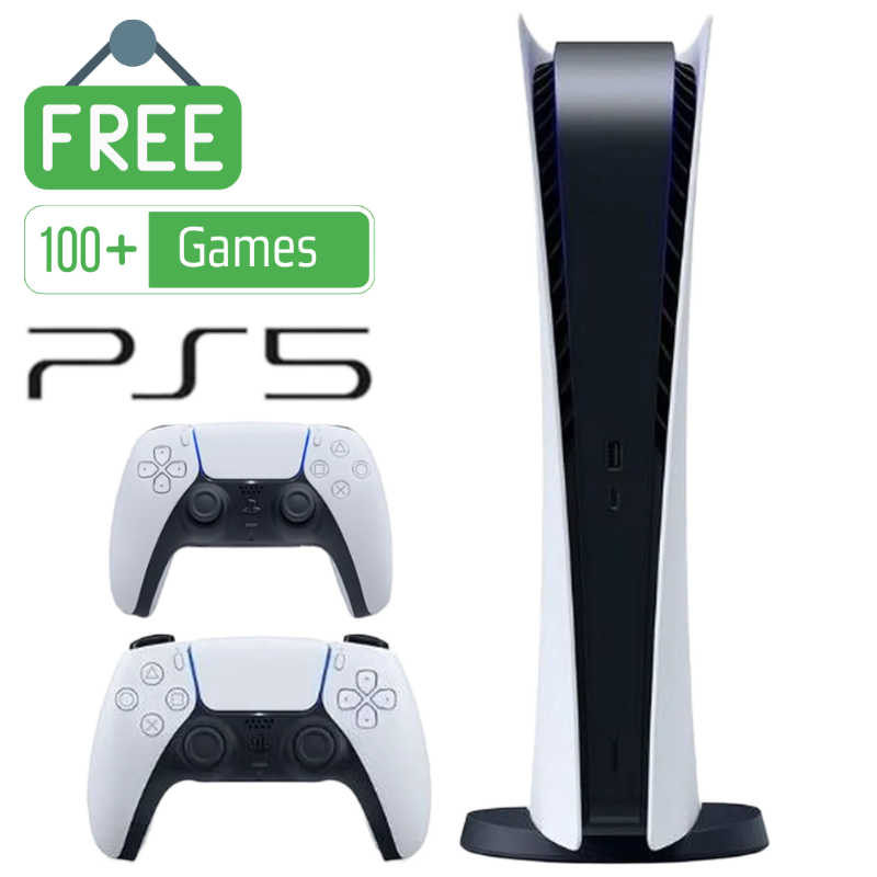 Sony PlayStation 5 Slim Digital Edition with 100+ games