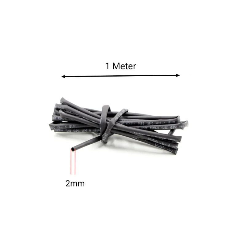 2mm Heat shrink 1 meter