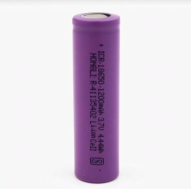 1200mah lithium battery