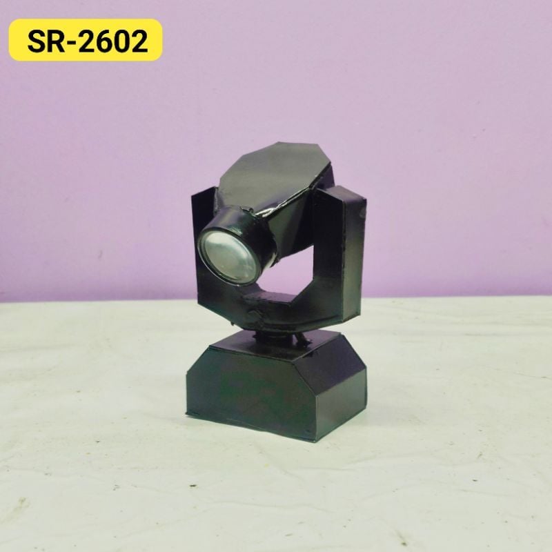 Mini sharpy light (RGB) without cable 2.5w rgb led with 3w white flash light. 180 degree moving