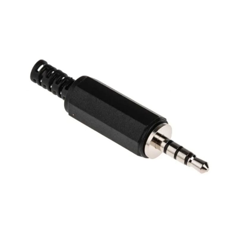 3.5 mm 4 pole Audio Jack (Male)