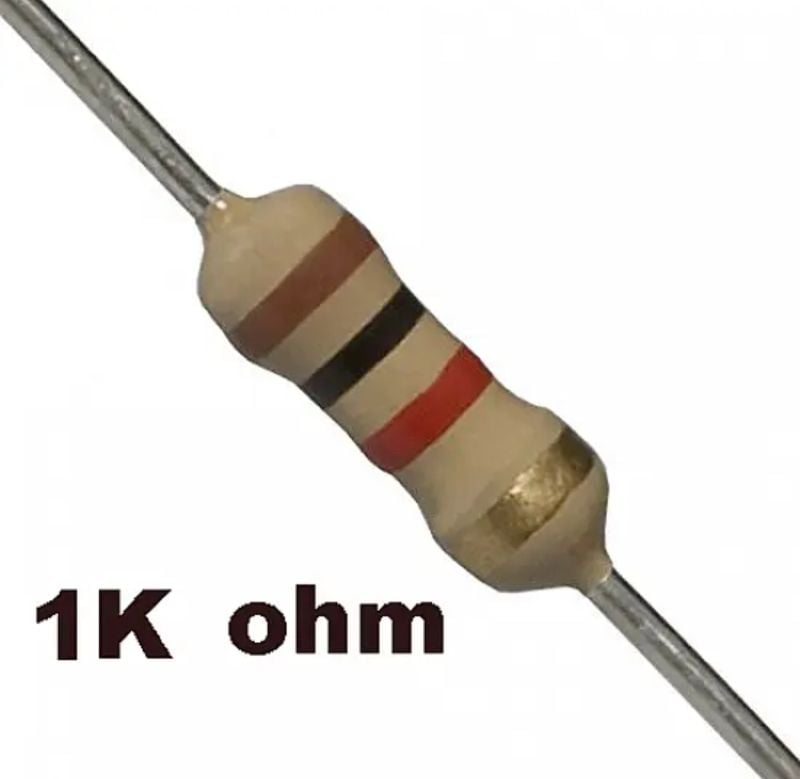 1k resistor 1/4 watt