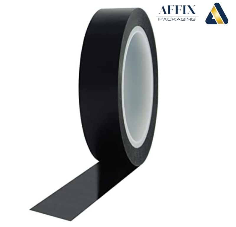 Black BOPP Self Adhesive Tape 2 Inch, 20-40 Mm