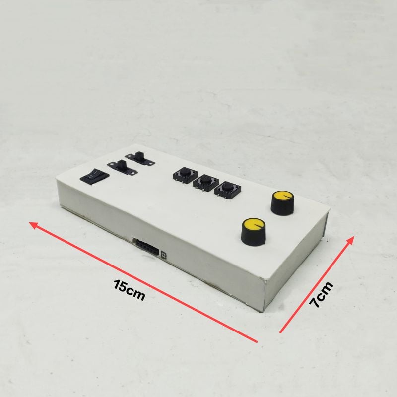 Mini sharpy light RGB  2 pics with controller and connector cable