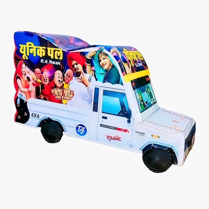 Mini pickup Dj truck with music system