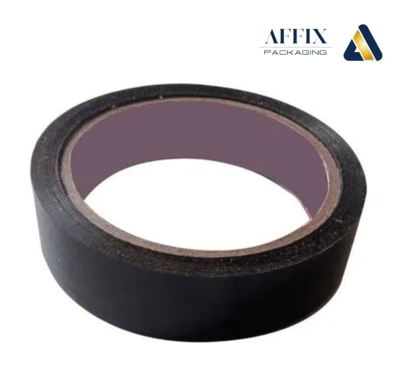 Black BOPP Self Adhesive Tape 2 Inch, 20-40 Mm