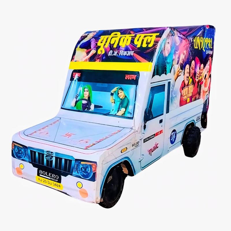 Mini pickup Dj truck with music system