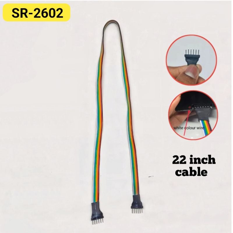22 inch long cable for RGB mini sharpy light