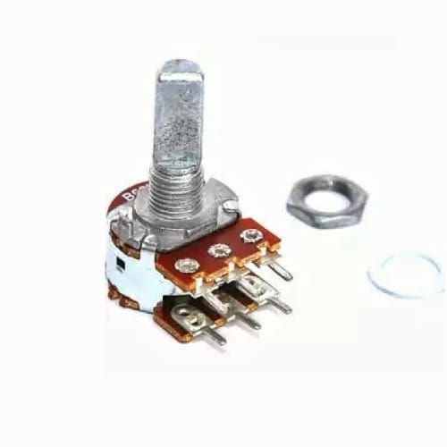 10K Potentiometer - 6pin (Linear) - 16mm volume Dual Rotary