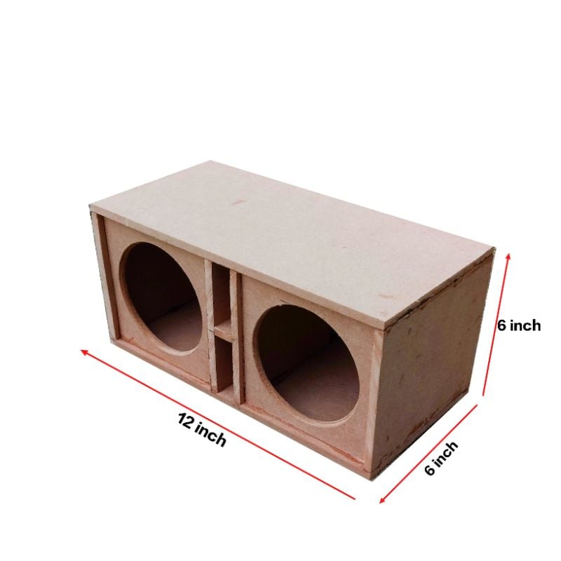 7mm MDF board 4 inch woofer speaker cabinet