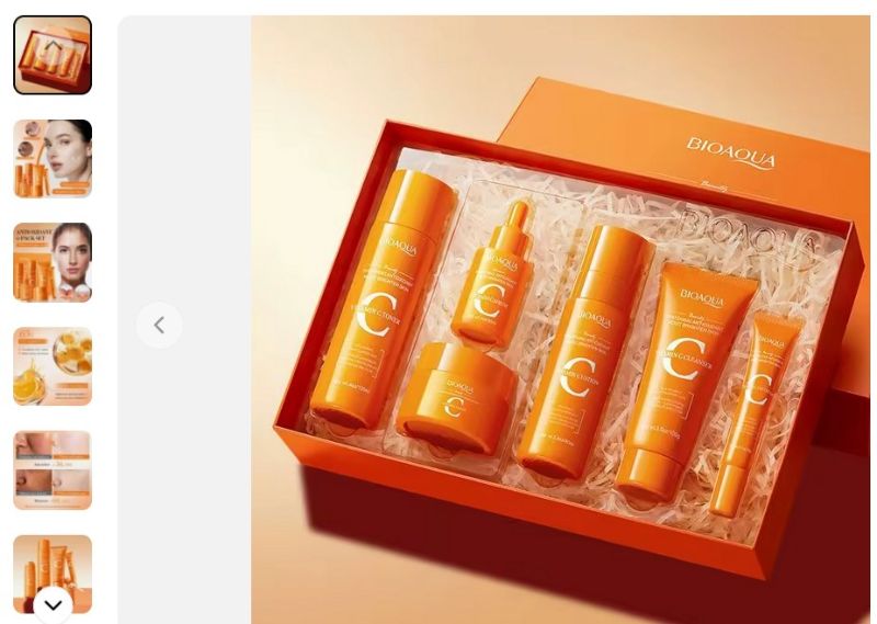 Vitamin C Whitening Antioxidant Skin Care Set