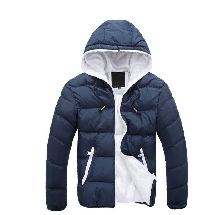 men's Korean version of thick warm short cotton-padded jacket
