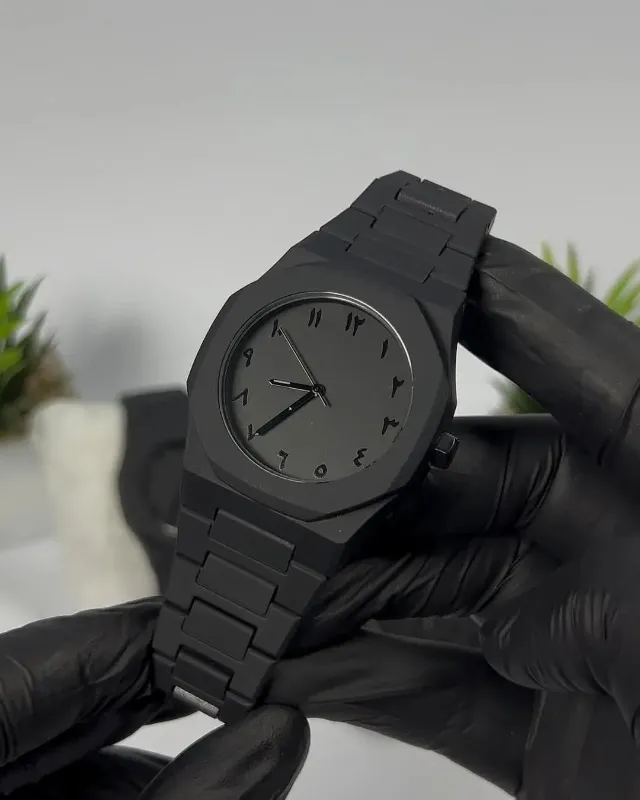 Men's Black Aura Watch