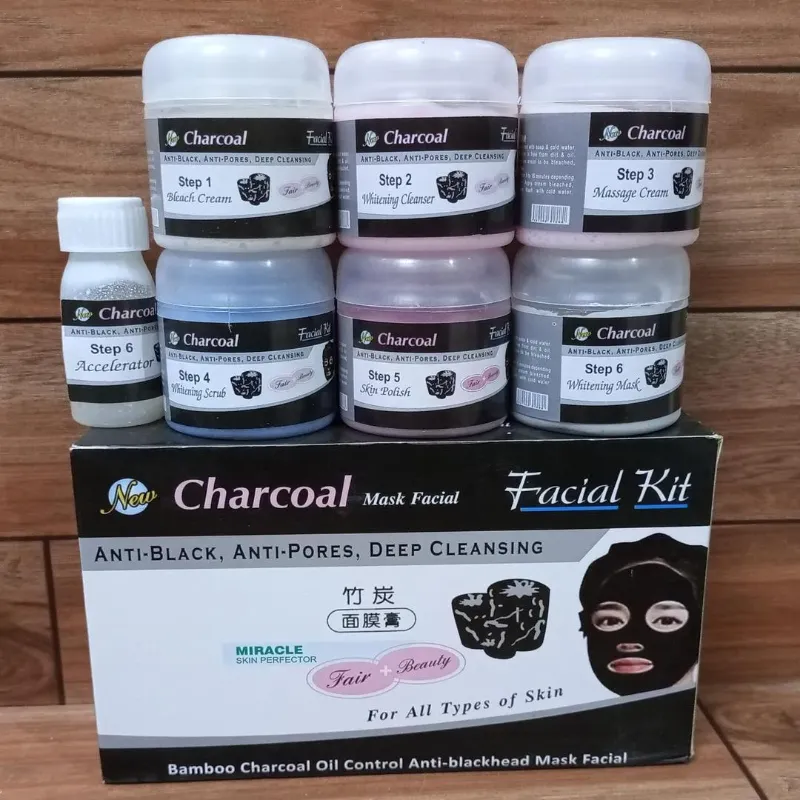 Charcoal Facial Kit (6 x 100 ML)