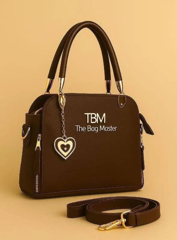 Women's PU Leather Plain Hand Bag101