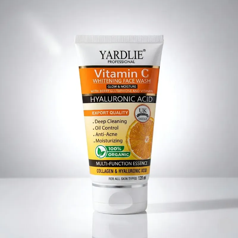 Yardlie Face Wash With Hyaluronic Acid, Vitamin C