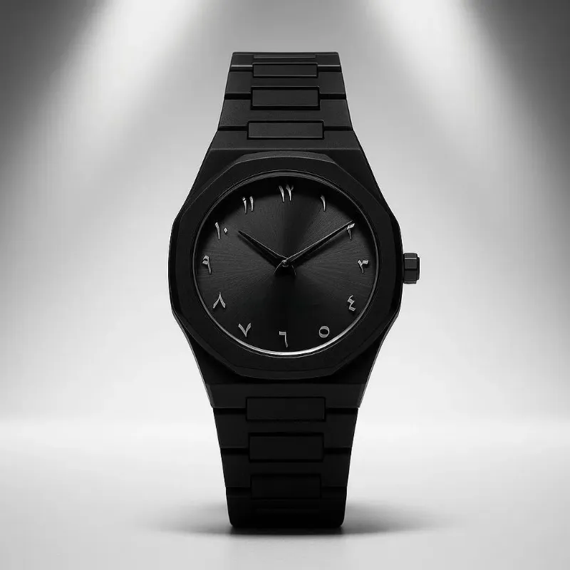 Men's Black Aura Watch