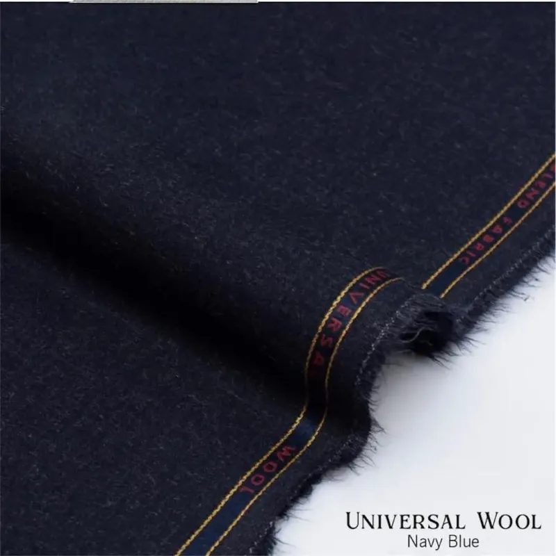 Unstitched Wool Plain Suit022