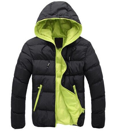 men's Korean version of thick warm short cotton-padded jacket