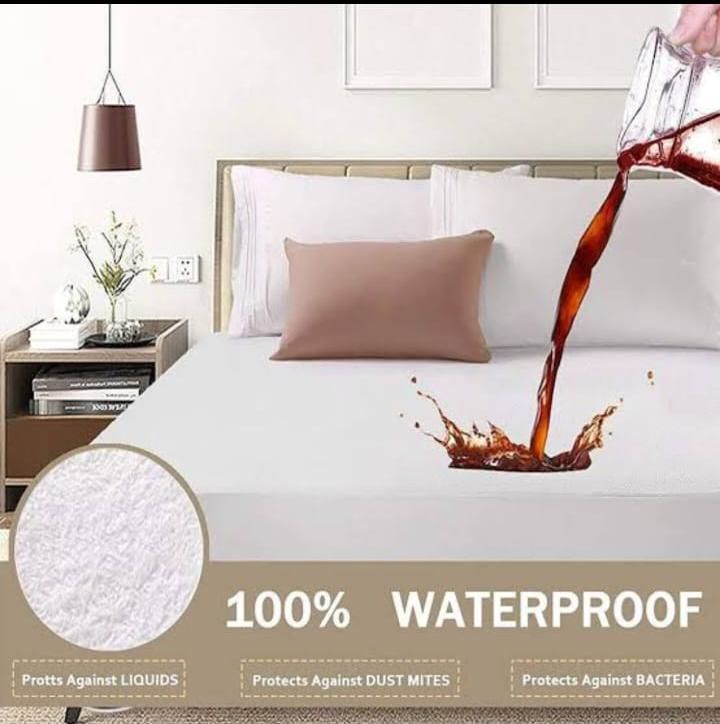 Terry waterproof Mattress cover 
King size
