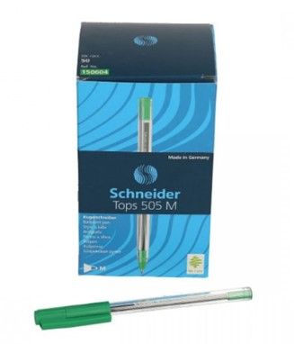 Stylo Schneider Vert