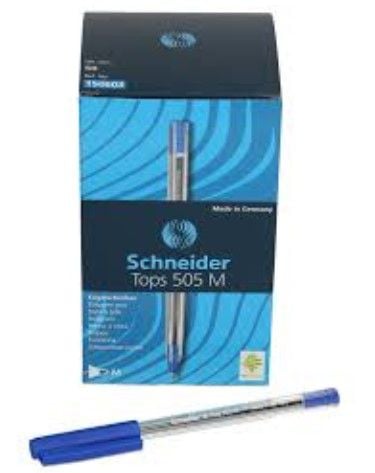 Stylo Schneider Bleu