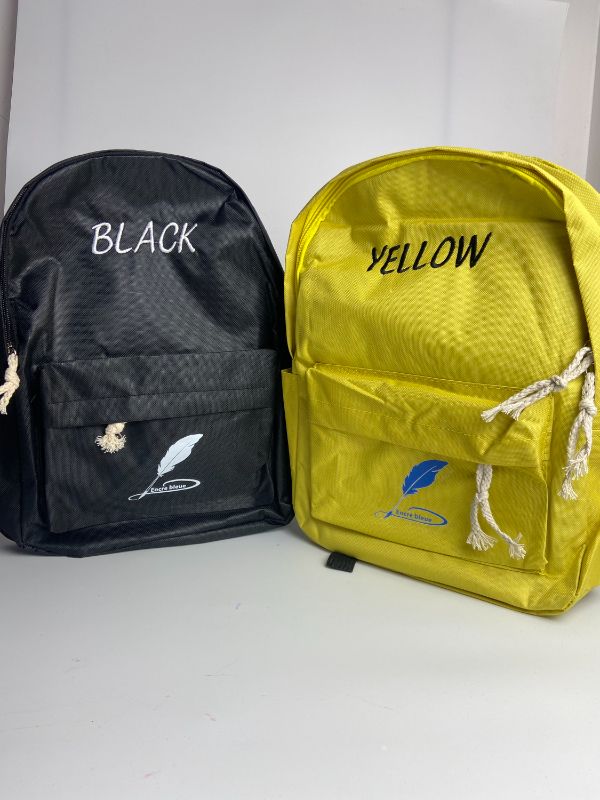 Bag color Yellow Encre bleue