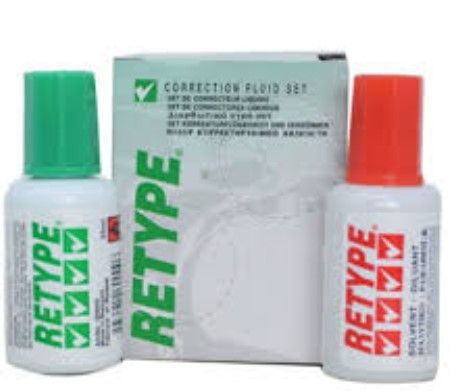 corrector retype