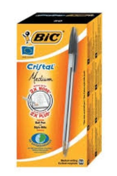 Stylo Bic Cristal Noir