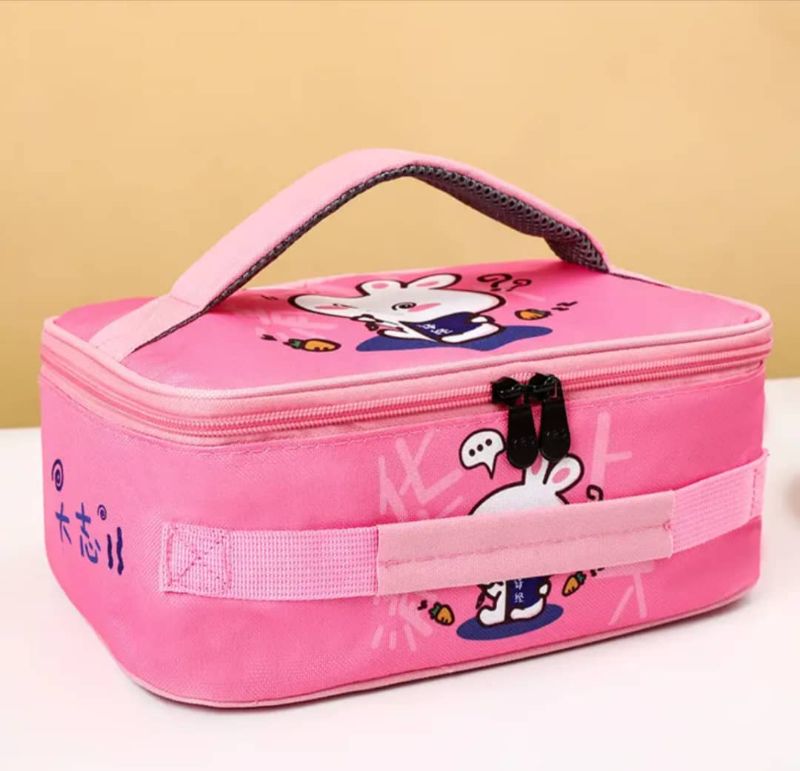 lunch bag rectangle bas rose
