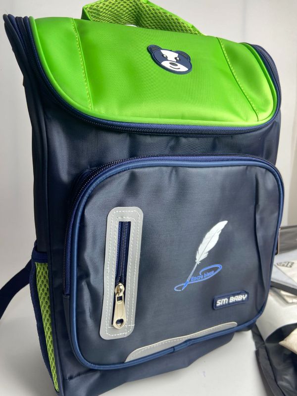 Bag color green Encre bleue