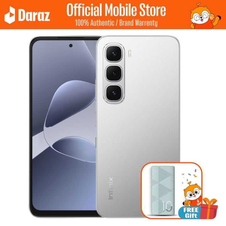 Infinix Hot 60i | 8GB/256GB ROM With Free - Xpower 10 GO 10K mAh Power Bank