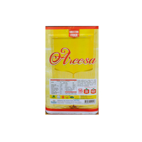 Areesa - Pure Cooking Oil - Olein Oil - 16 Litres Tin