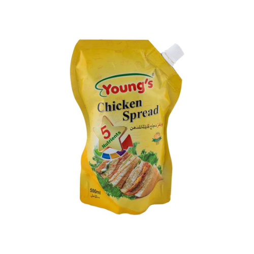 Young's - Chicken Spread - 500gm Pouch (6 Packs)